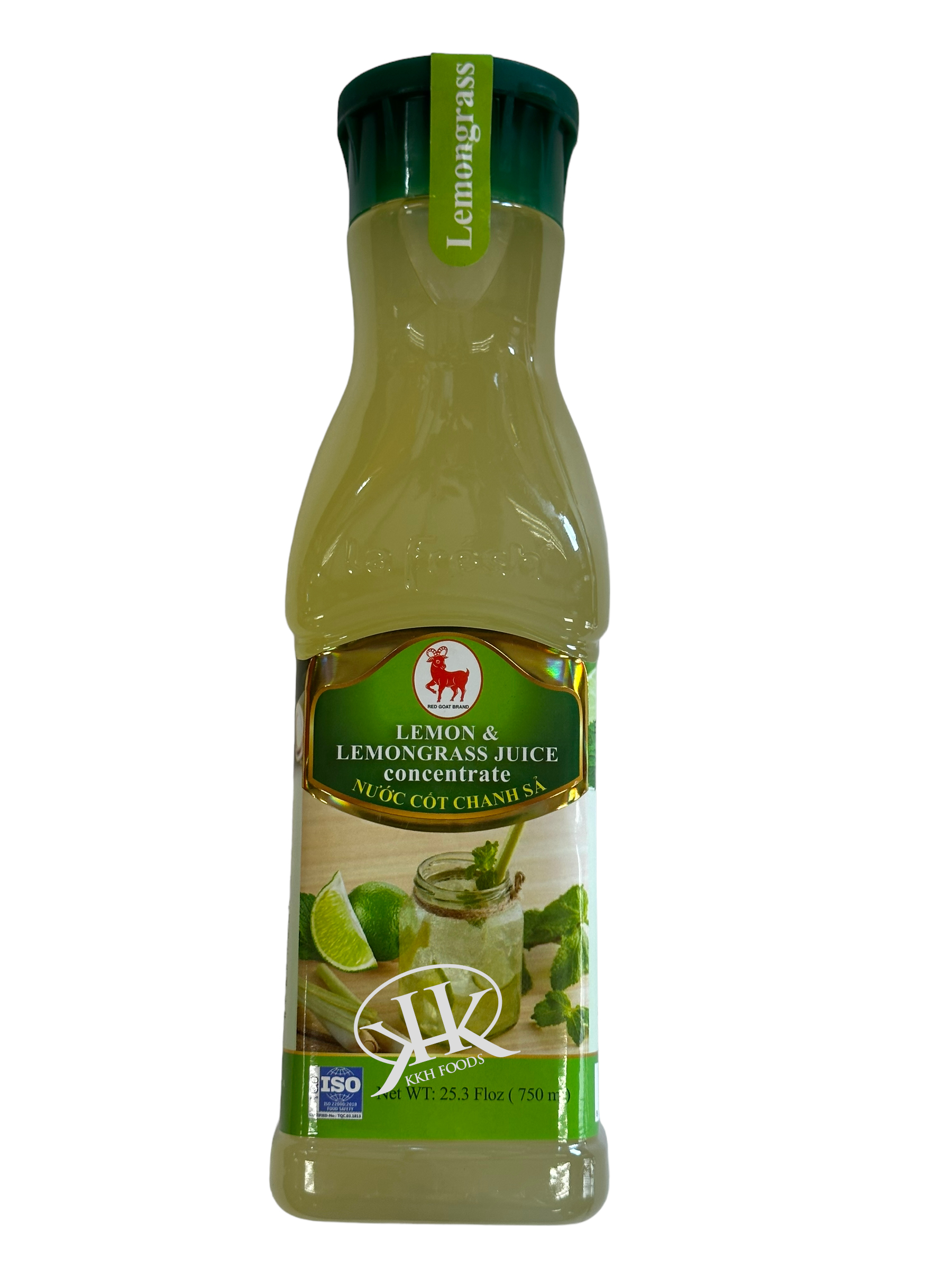 Lemongrass & Lemon Juice Concentrate Nuoc Cot Chanh Sa 12x750 ML KKH